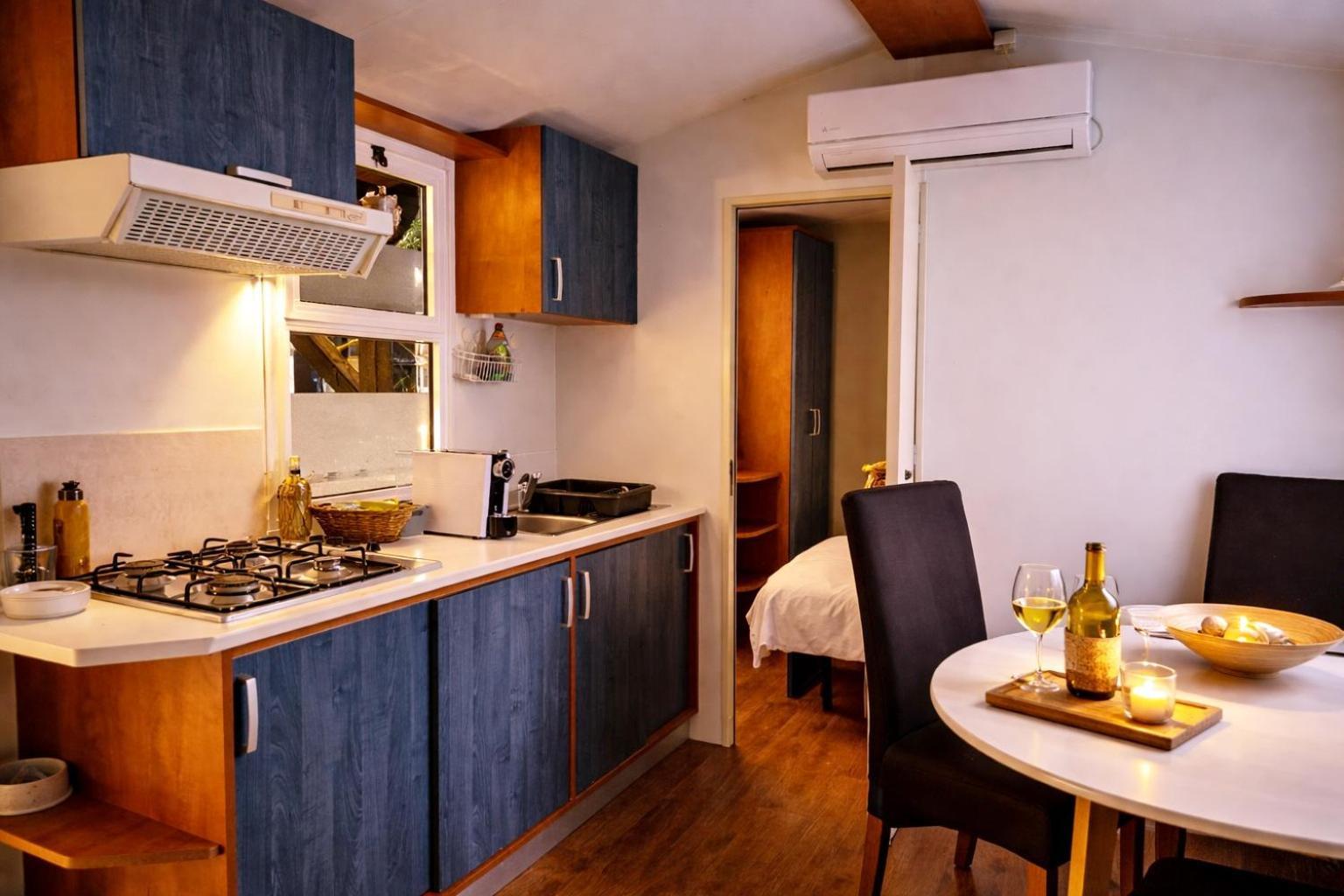 Comfort Stacaravan met 2 Slaapkamers